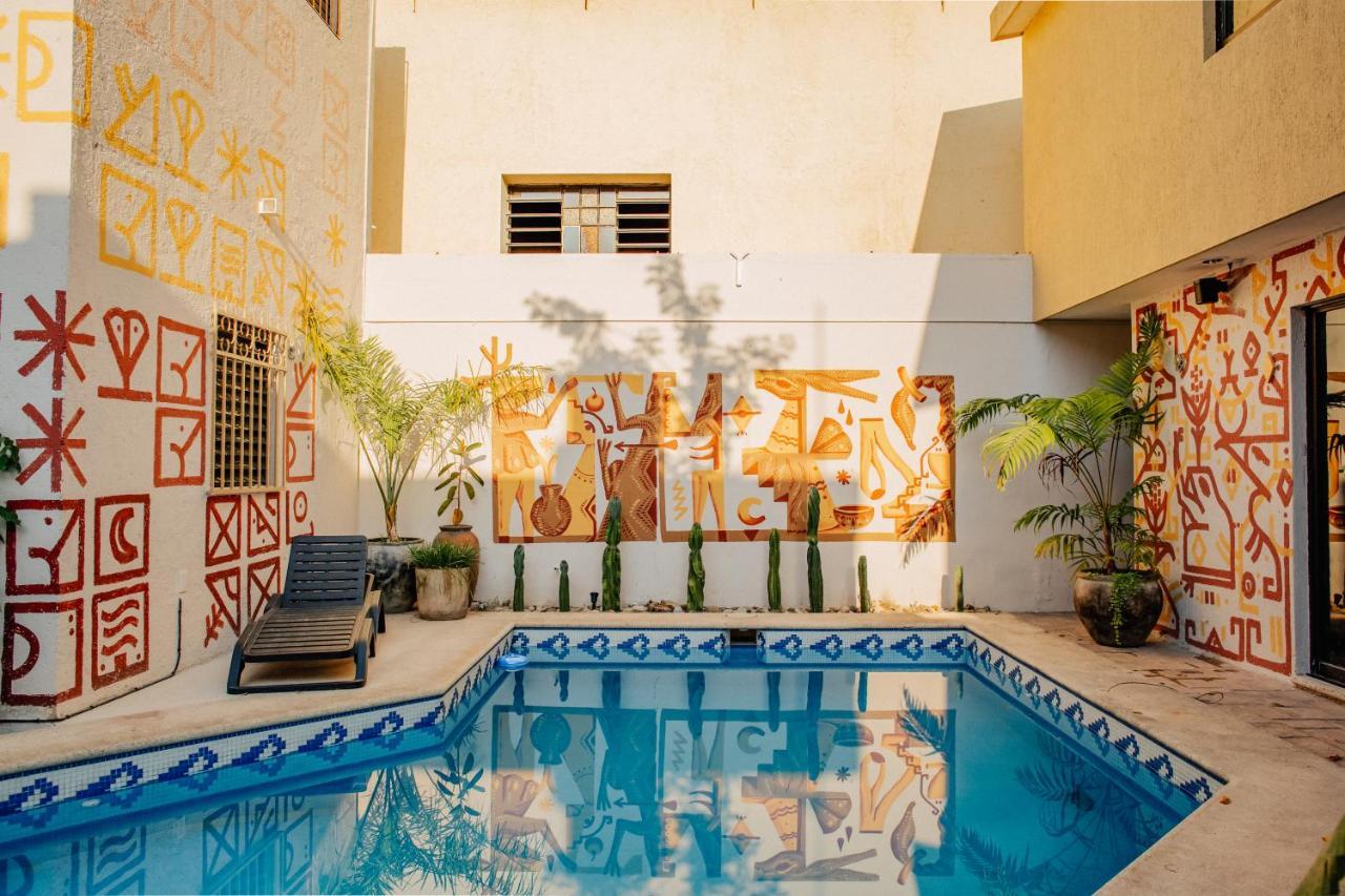 Casa Encuentro De Joaquin Garcia Hostel Merida Luaran gambar